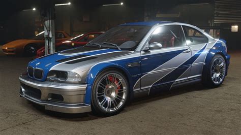 Шаги для создания BMW M3 GTR в NFS Payback