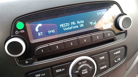Шаги подключения телефона к автомобилю через Bluetooth Ларгус