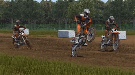 Шаги установки скутера в игре MX Bikes