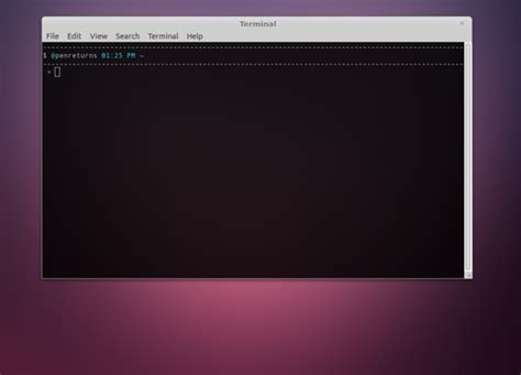 Шаг 1: Открыть терминал в Ubuntu