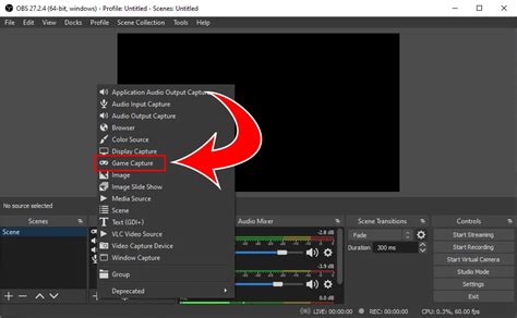 Шаг 2. Подключение Vtube Studio к OBS