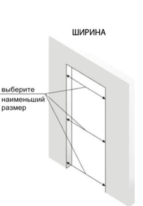 Шаг 3: Настройка параметров дверного проема