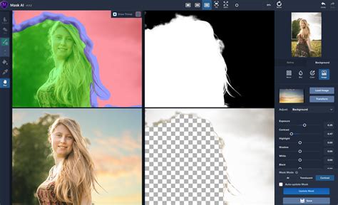 Шаг 3: Создание маскировки с помощью Topaz Mask AI