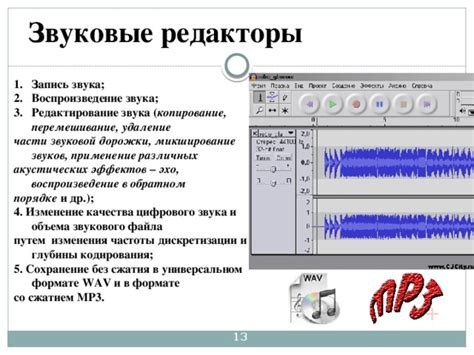 Шаг 4: Запись и редактирование звуков