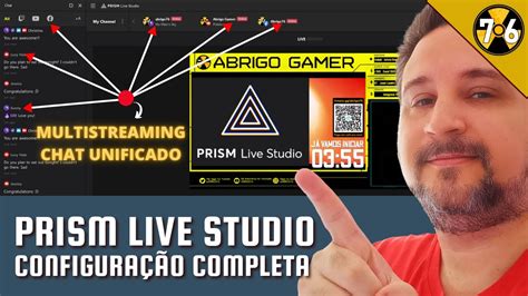 Шаг 5. Подключение аккаунта Twitch в Prism Live