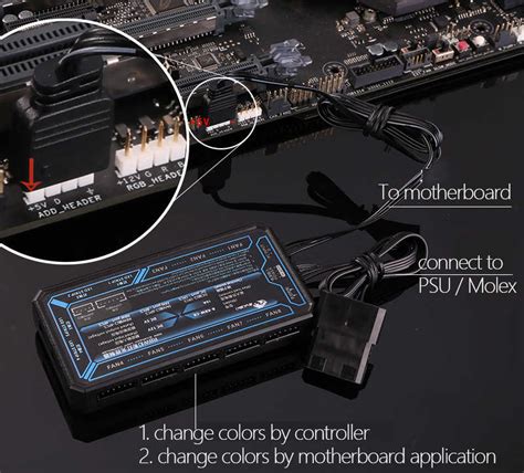  Как подключить RGB кулеры к материнской плате 