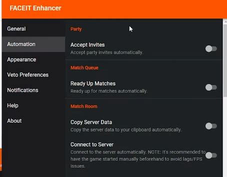 Faceit Enhancer: активация статистики